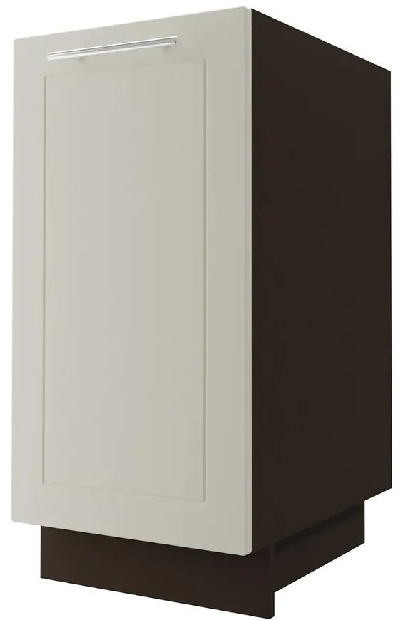 Kuchynská skrinka D1D/40 Quantum vanilla mat/lava