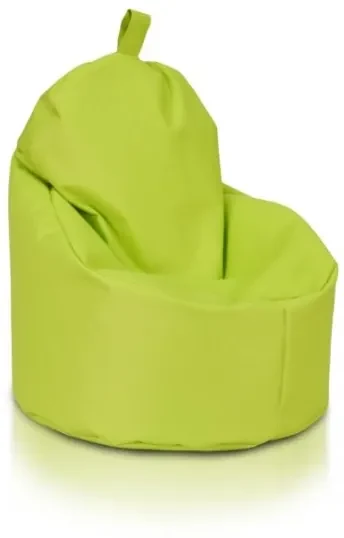 Sedací vak Yoko ekokoža / polyester TiaHome - krémová