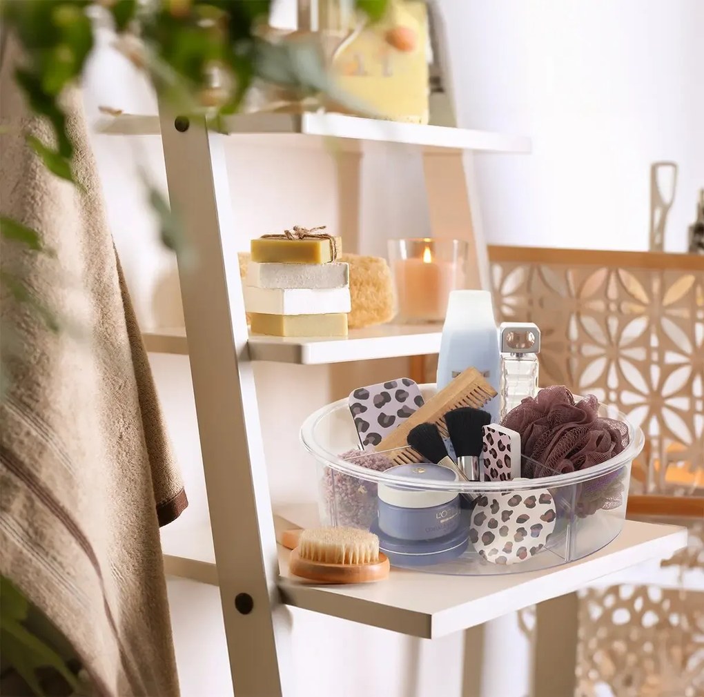 Otočný organizér XXL - LAZY SUSAN Orion - s priehradkami pr. 30 cm