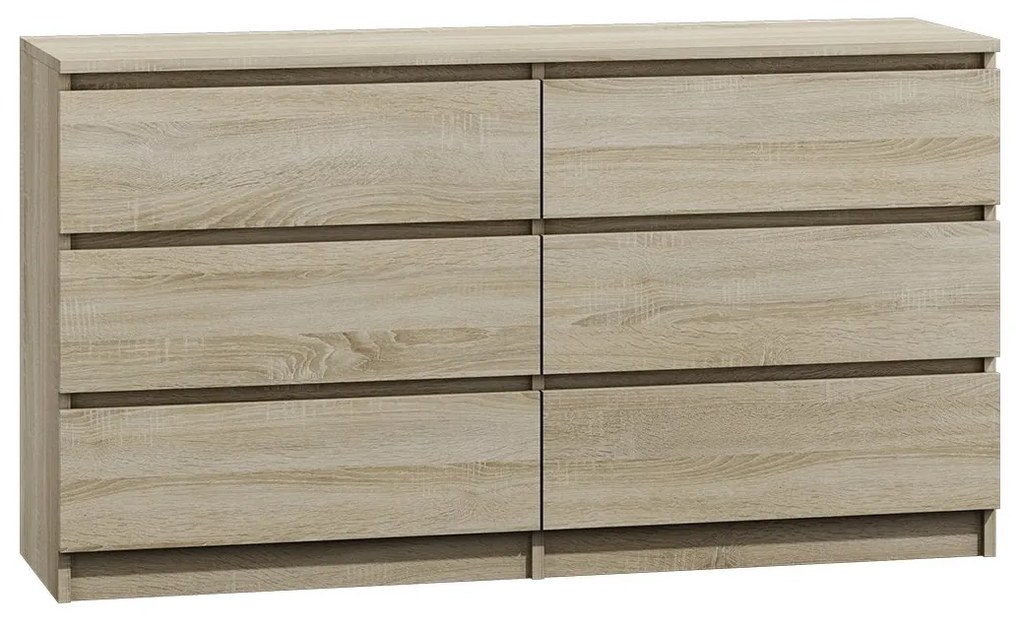 Komoda Orion OK6 (čierny). Akcia -6%. Vlastná spoľahlivá doprava až k Vám domov. 1054256