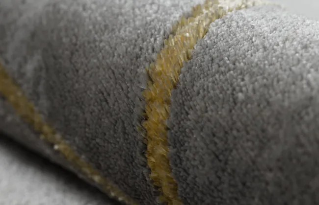 Koberec EMERALD exkluzívny 1012 glamour, styl geometrický, marmur sivý / zlatý