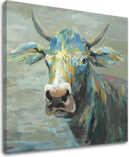 Obraz na plátne KRAVA