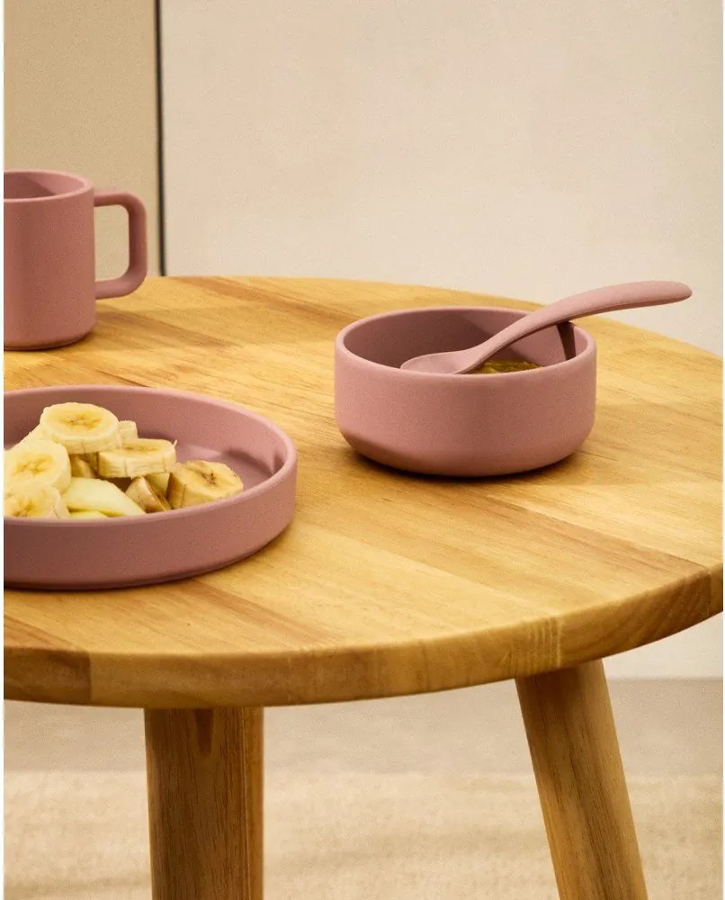 Silikónová detská jedálenská súprava 2 ks Lili – Kave Home