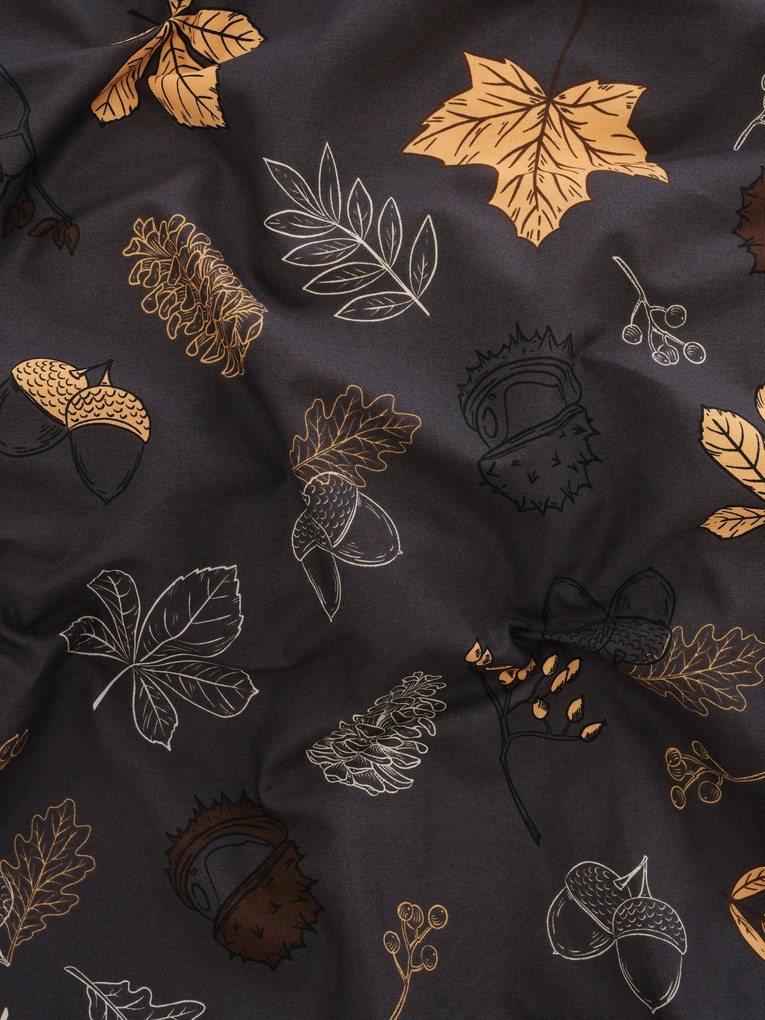 Bavlnená obliečka na vankúš Renforcé 50 × 70 cm - Jesenná elegancia