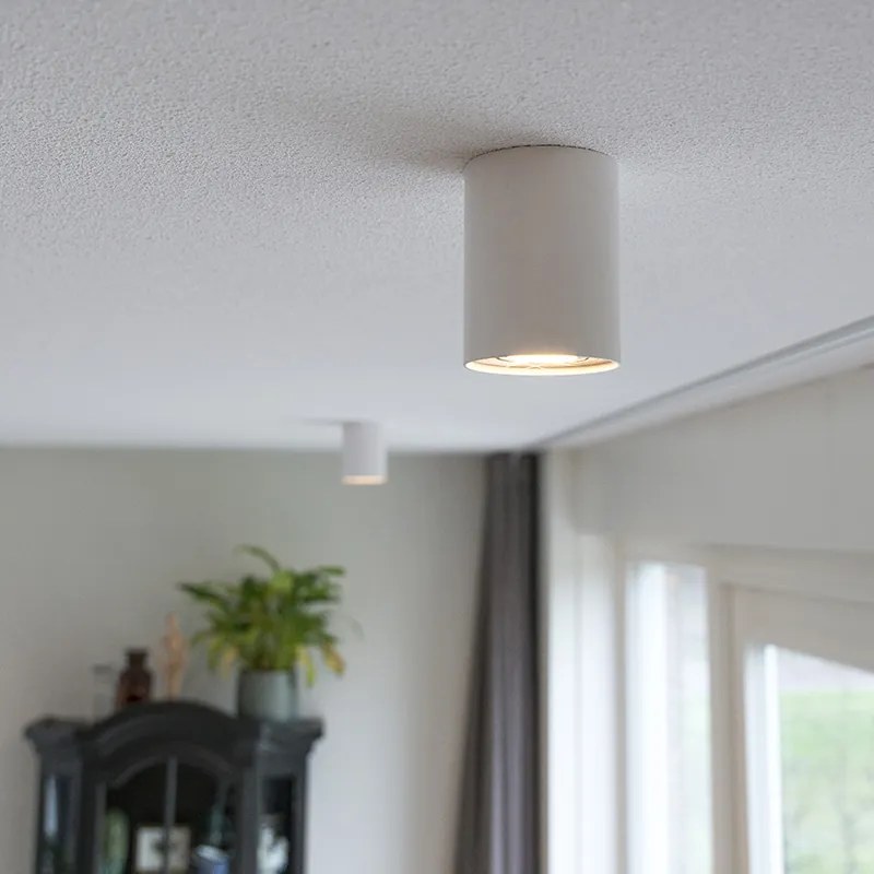 Sada 4 reflektorov bielych otočných a nakloniteľných - Rondoo up