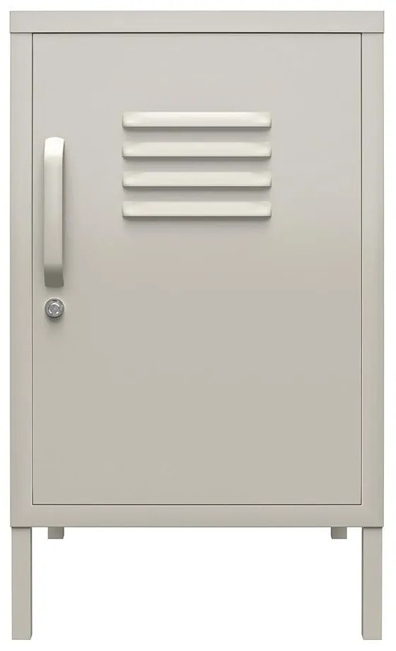 Béžový kovový nočný stolík Bradford – Støraa