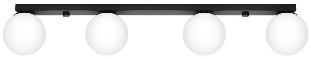 Sollux SL.1154 - Stropné svietidlo YOLI 4xG9/12W/230V čierna