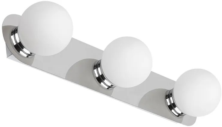 Rabalux Prisadené svietidlo do kúpeľne Becca 3x28W | G9 | IP44 - chróm