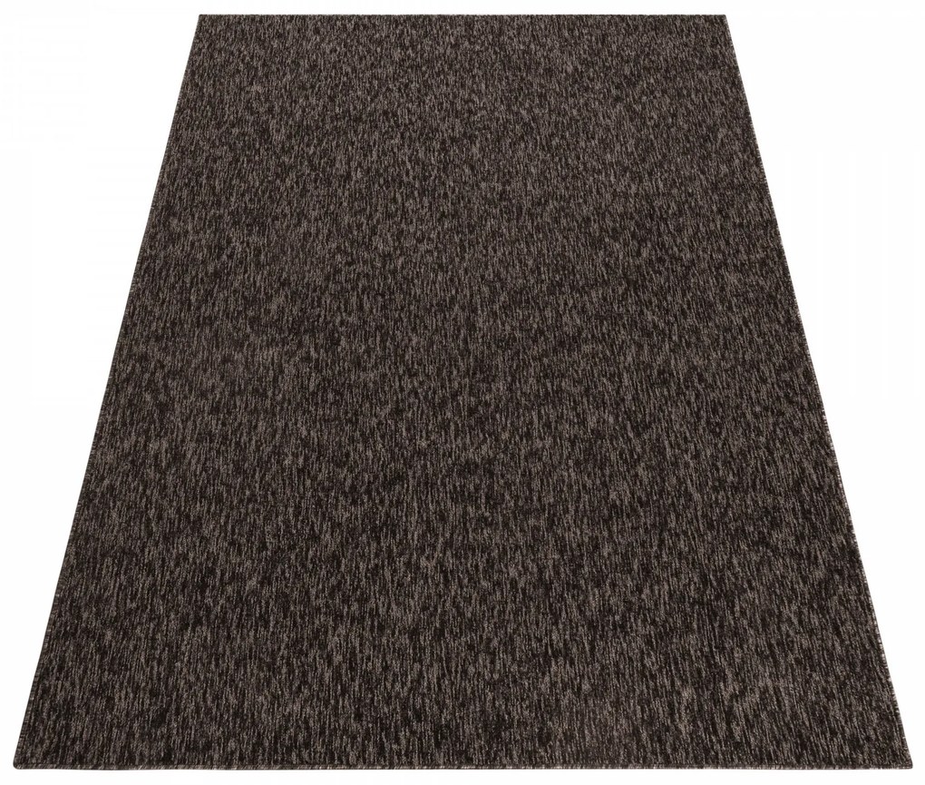 Ayyildiz, Kusový koberec Nizza 1800 brown, 60x100, hnedá, chodba / predsieň