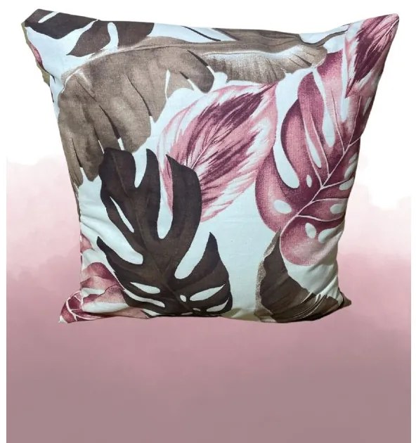 INTERMEDIC SK Obliečka na vankúš Jungle Bordo 40x40 cm