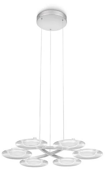 Philips 40972/48/16 - LED Luster MYLIVING VAGA 6xLED/2,5W/230V