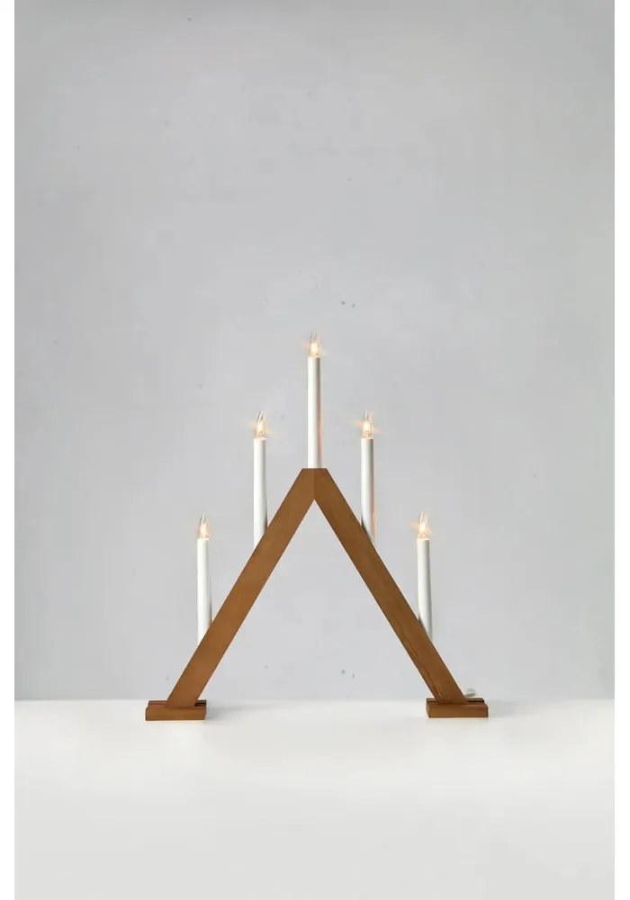 Vianočná svetelná dekorácia v prírodnej farbe Ariele – Markslöjd