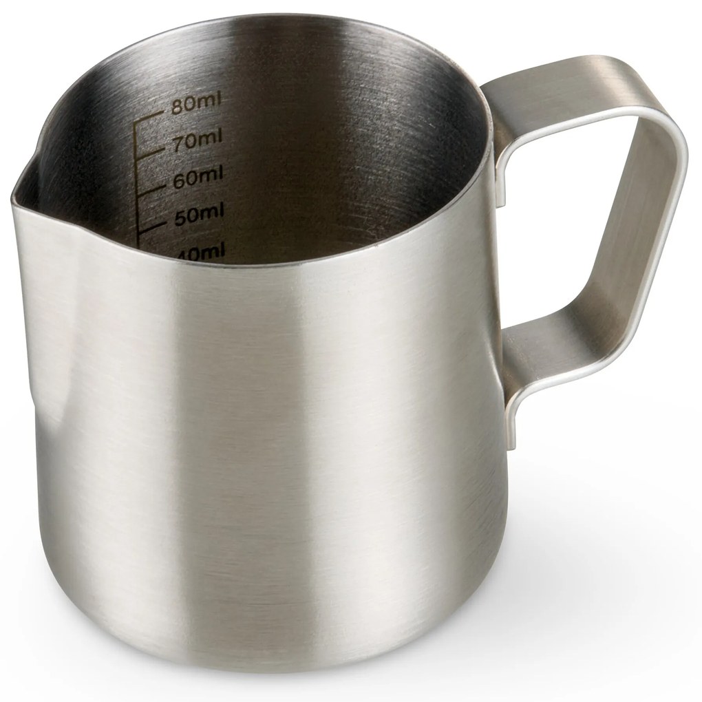 Kanvička na espresso, ušľachtilá oceľ, 80 ml