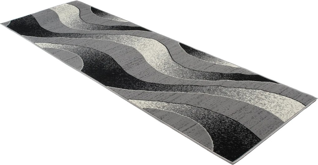 TA Koberec K857A ŠEDÁ LACNÉ PP CRM Rozmer: 70x300 cm