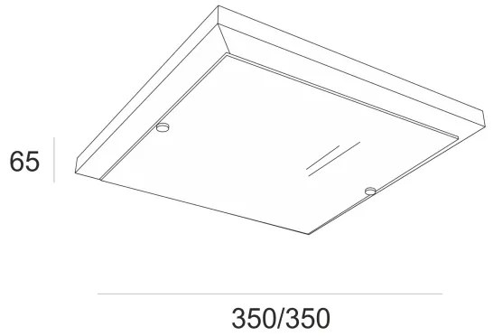 Stropné svietidlo 2xE27/60W/230V