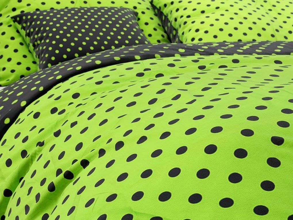 Bavlnené obliečky COLAM GREEN zelené Rozmer obliečky: 70 x 90 cm | 140 x 220 cm