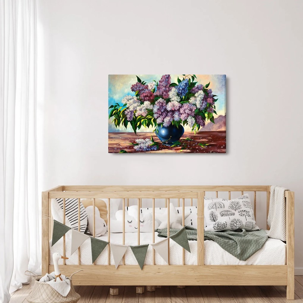 Obraz - Kytica orgovánu (90x60 cm)