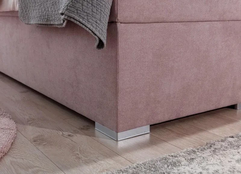 Boxspingová posteľ Marvin, sivá 160x200cm (Omega 13/BLN 07)