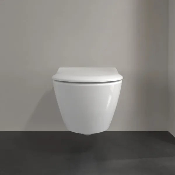 Villeroy & Boch 5614R2R1 - Závesné WC so sedátkom SoftClose SUBWAY keramika/biela