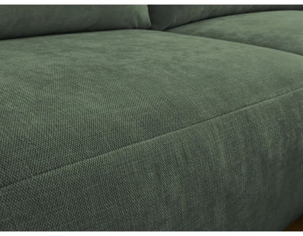 Tmavozelená rohová pohovka Aden – Bobochic Paris