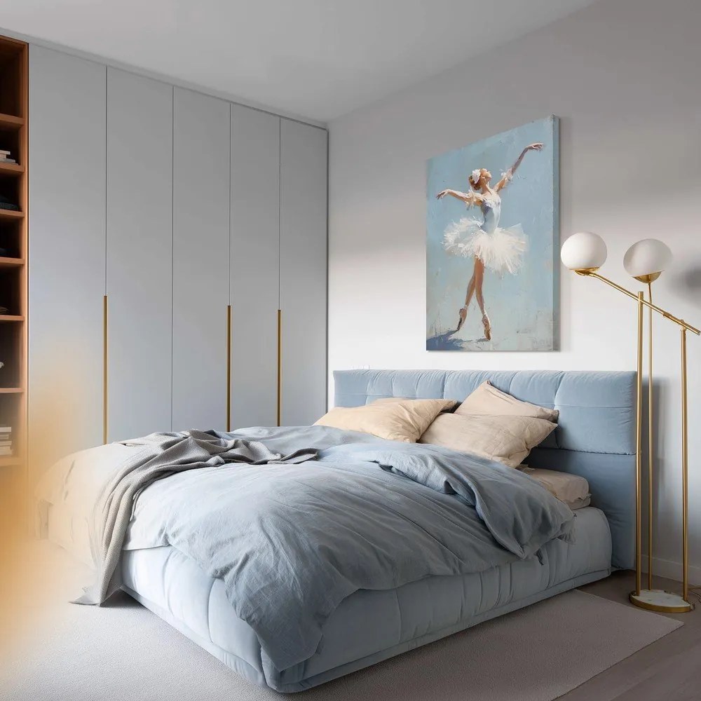 Obraz s ručne maľovanými prvkami 70x100 cm Grace – Styler