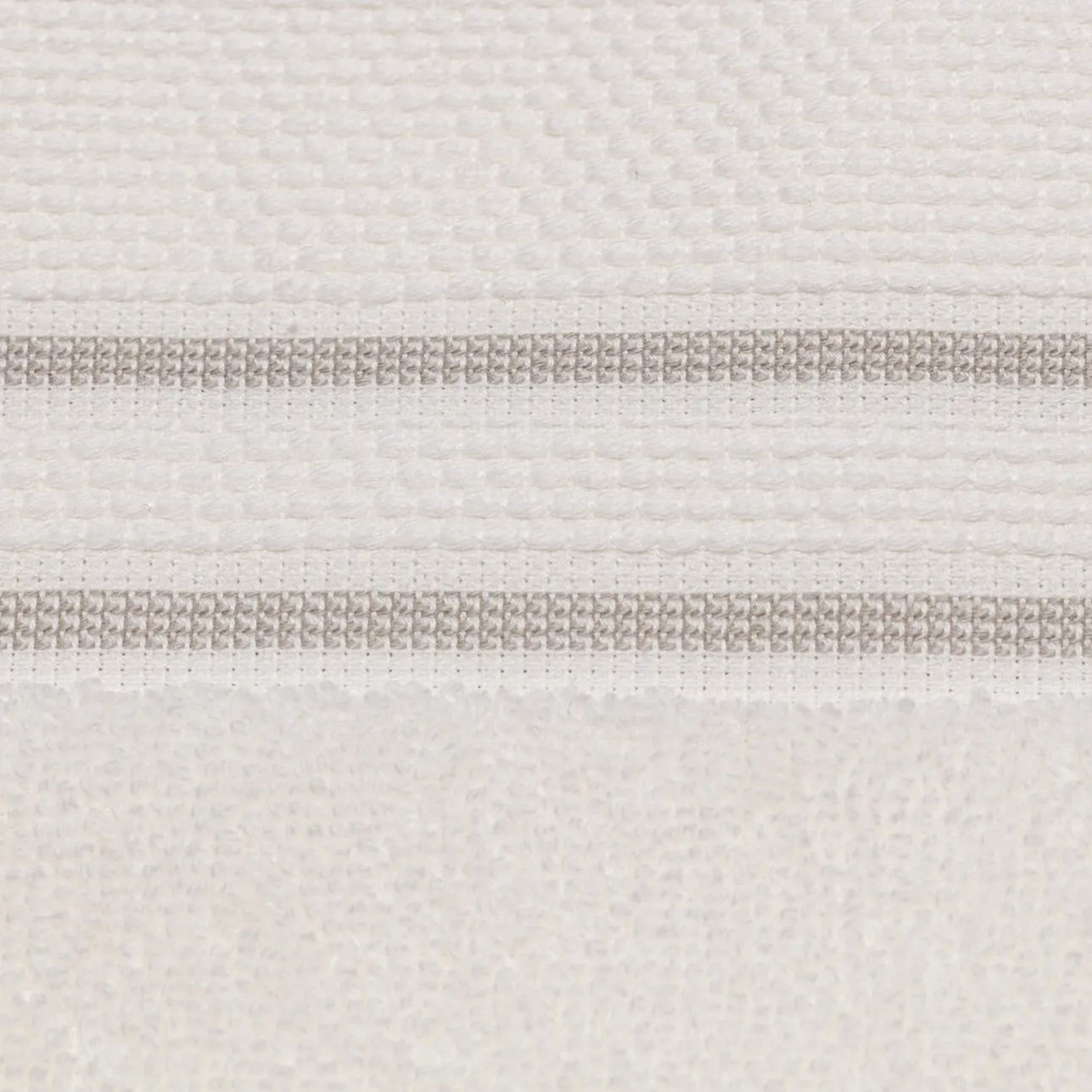 Uterák Gunnar 70x140cm krémovo biela sivá