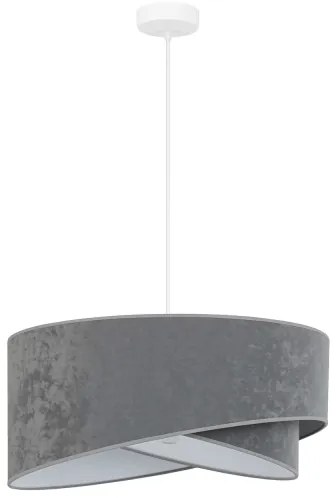 Brilagi - LED Luster na lanku LYRA 1xE27/15W/230V šedá/biela