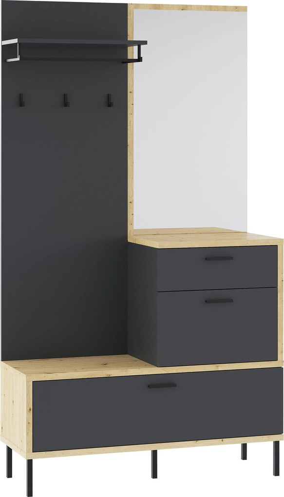 XXXLutz PREDSIEŇOVÝ NÁBYTOK, 113/197/40 cm Carryhome - Online Only drobný nábytok - 000017004301
