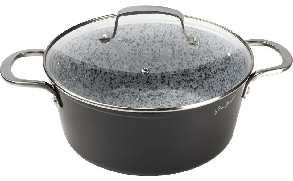 Lamart LT1254 kastról s pokrievkou Granit, pr. 24 cm