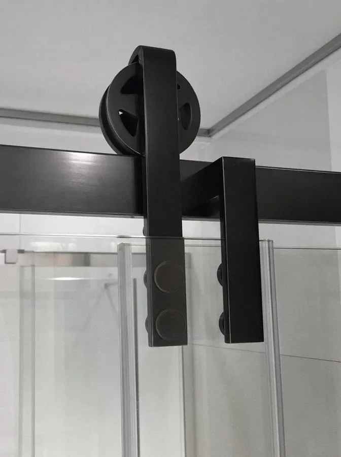 Gelco Gelco, VOLCANO BLACK obdĺžniková sprchová zástena 1400x900mm L/P varianta, GV1414GV3490