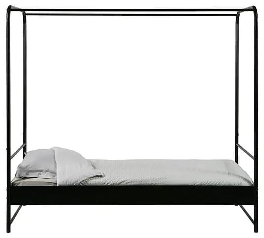 Posteľ bunk 90 x 200 cm čierna MUZZA