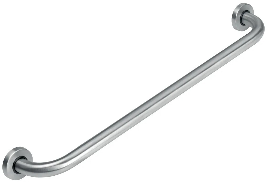 Novaservis, Madlo rovné 800 mm s krytkami kartáčovaná nerez, R6680-4