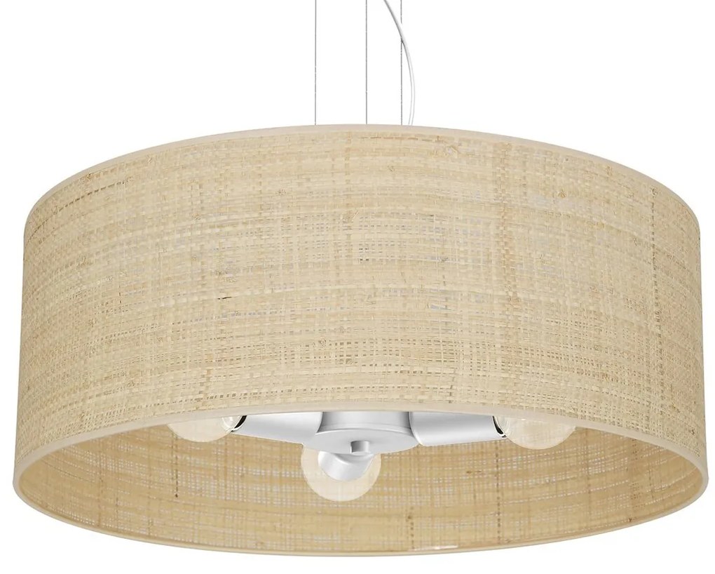 Závesné svietidlo Marshall, 1x ratanové tienidlo, (fi 50cm), w