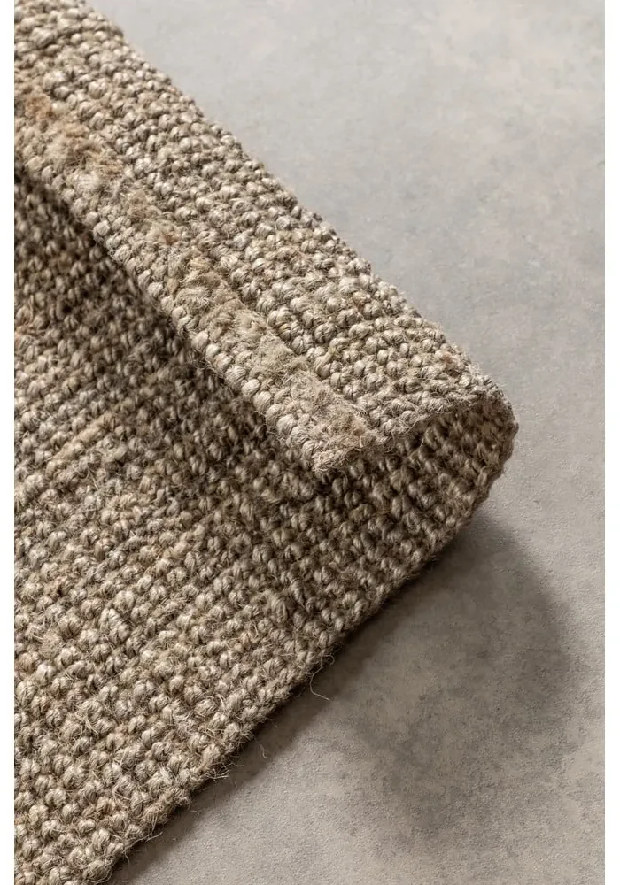 Béžový jutový koberec 80x150 cm Bouclé – Hanse Home