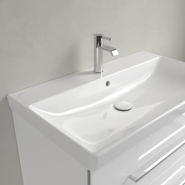 Villeroy & Boch 41568001 - Závesné umývadlo AVENTO 80x47 cm keramika/biela