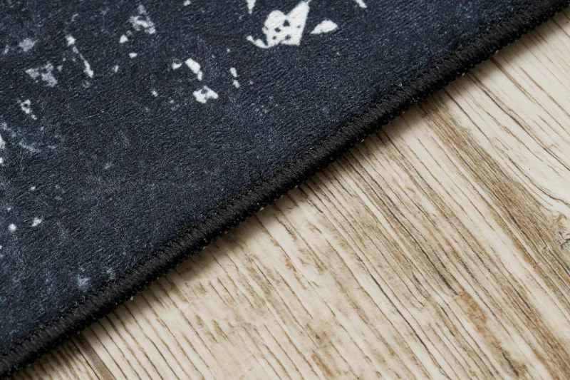 Dywany Łuszczów, Kusový koberec ANDRE Frame 1486, 120x170, šedá, chodba / predsieň