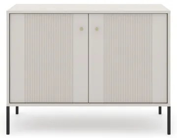 Komoda LUE béžová/čierna