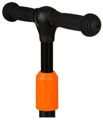 Lionelo - Detská kolobežka TIMMY 3xAA oranžová/čierna