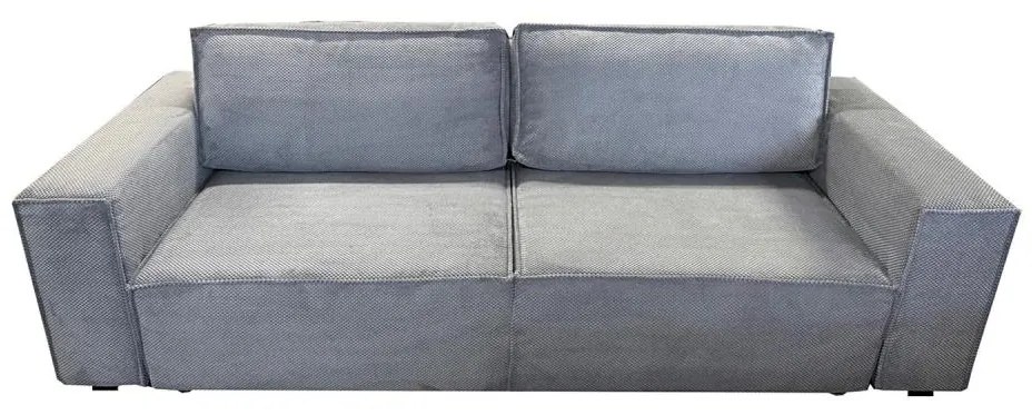 Rozkladacia trojmiestna pohovka s úložným priestorom RONDA sivá