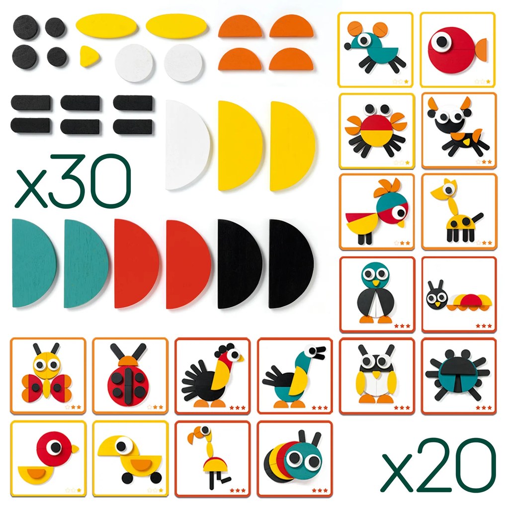 Geometrické tvary – skladačka