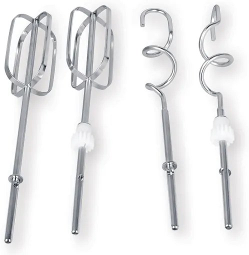 Heinner HMBR-300W - Ručný šľahač s otočnou miskou 300W/230V biely