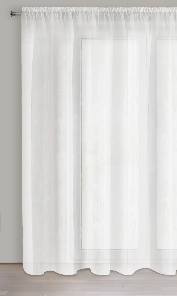 ZÁCLONA NA PÁSKE REBECCA 350X250 CM KRÉMOVÁ