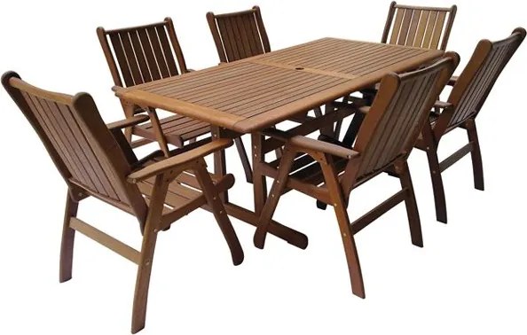 Záhradná stolová zostava MERANTI VICTORIA