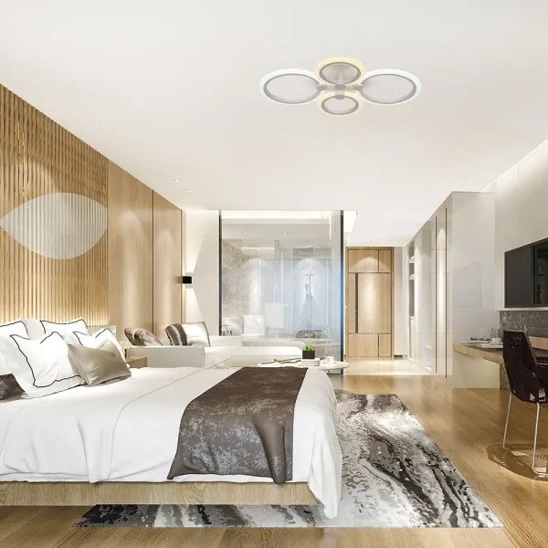 LED Stmievateľný prisadený luster LED/45W/230V 3000-6500K + DO