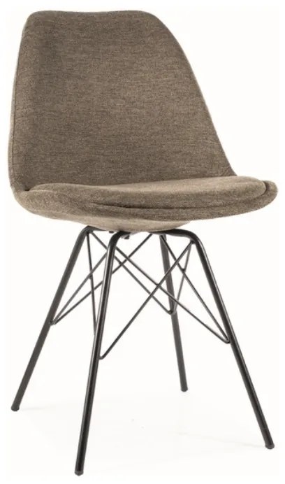 Olivová jedálenská stolička KEN BREGO