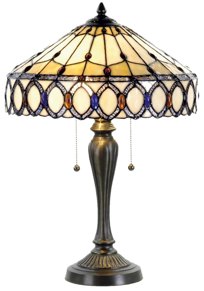 Nočná lampa Tiffany stolná Ø40*58