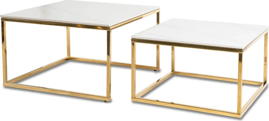 PROXIMA.store - Set konferenčných stolíkov TENOR FARBA: čierna