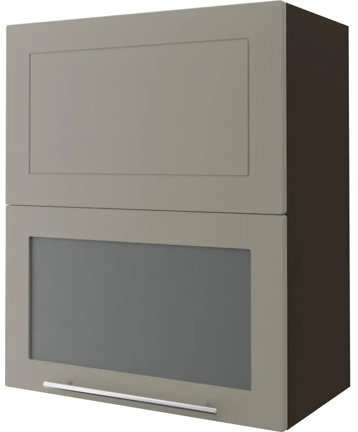 Kuchynská linka W8bs/60 WKF avent. Quantum beige mat/lava