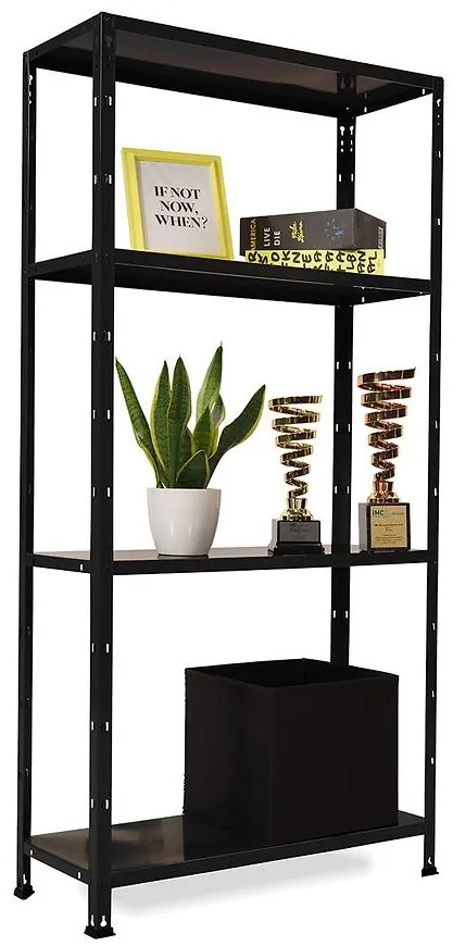 Regál Estetic čierna 50 kg 150x75x30