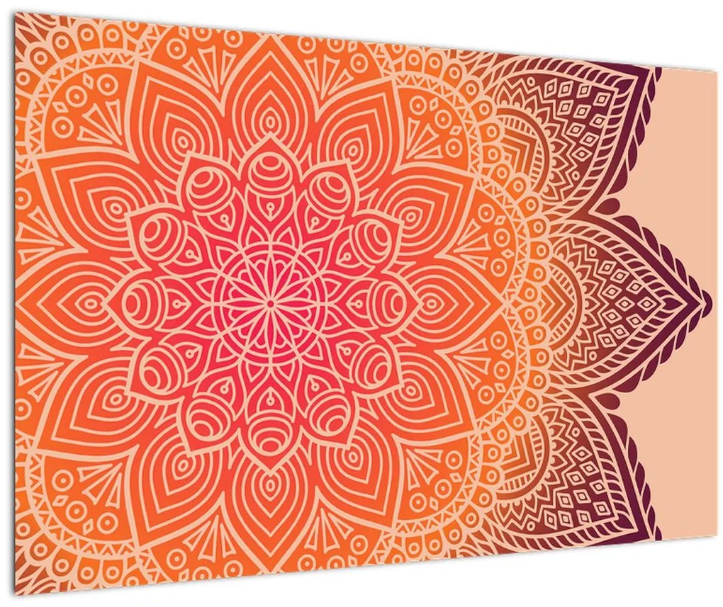 Obraz - Mandala umenia (90x60 cm)